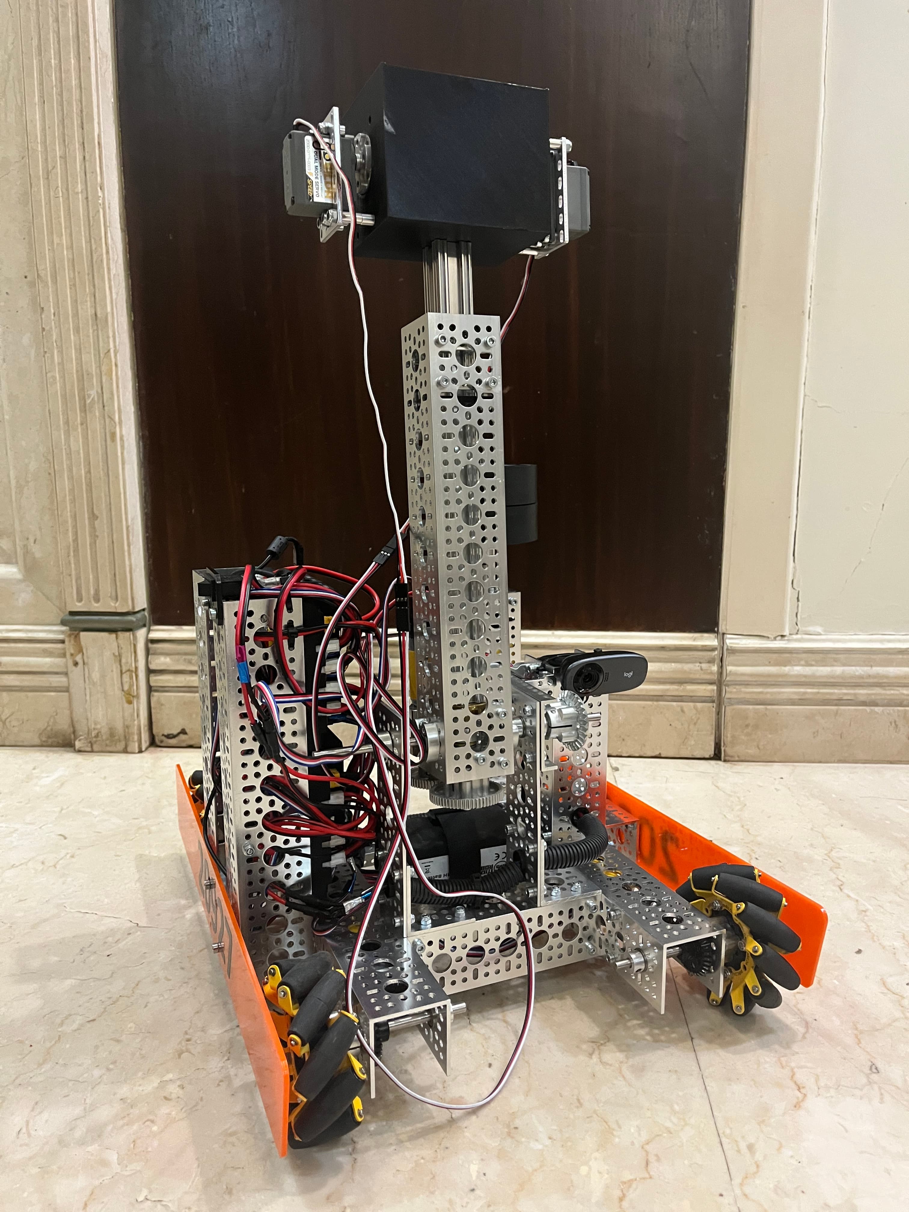My 2025 Autonomous King of the Hill Tracked Robot